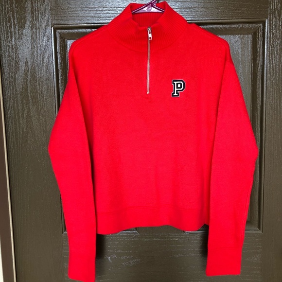 Slouchy Half-Zip Sweater - Picture 3 of 4